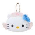 Japan Sanrio Plush Mirror - Hello Kitty : Fantasy Angel Blue - 1