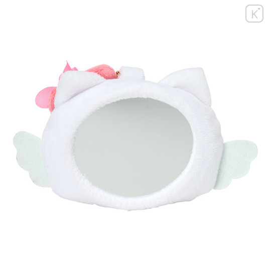 Japan Sanrio Plush Mirror - Hello Kitty : Fantasy Angel Pink - 2