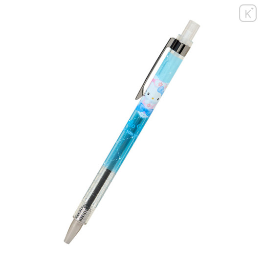 Japan Sanrio Mascot Ballpoint Pen - Hello Kitty : Fantasy Angel Blue - 1