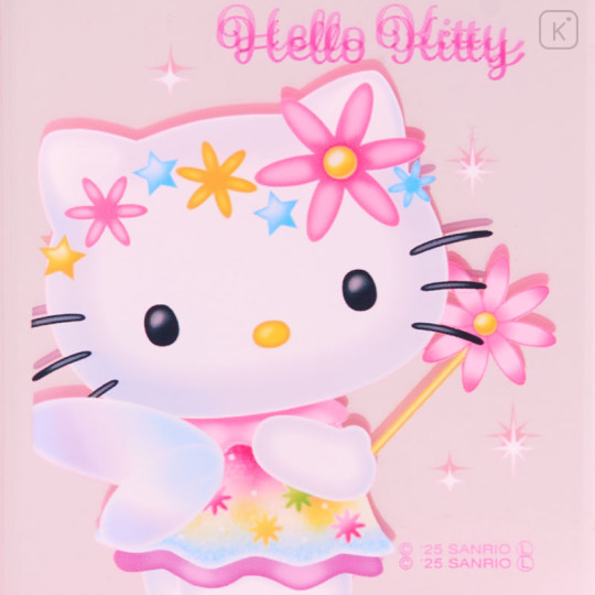 Japan Sanrio Folding Mirror - Hello Kitty : Fantasy Angel Pink - 2
