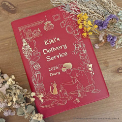 Japan Ghibli B6 Weekly Schedule Book - Kiki's Delivery Service : Red 2026