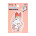 Japan Pokemon Lenticular Sticker - Scorbunny : Pokepeace - 1