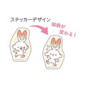 Japan Pokemon Lenticular Sticker - Scorbunny : Pokepeace - 3