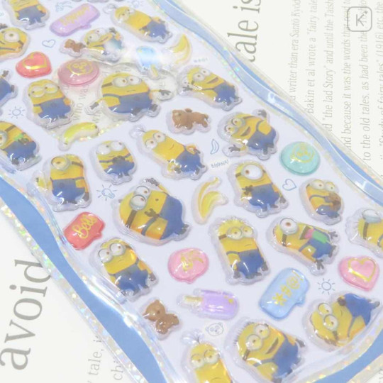 Japan Minions Petit Drop Seal 3D Sticker - Minions - 2