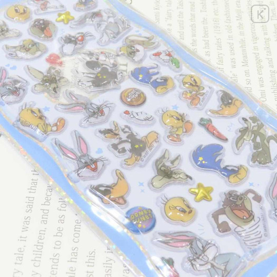 Japan Looney Tunes Petit Drop Seal 3D Sticker - Characters - 2