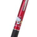 Japan Sanrio Jetstream 2&1 Multi Ballpoint Pen + Mechanical Pencil - Hello Kitty : Metallic Red - 3