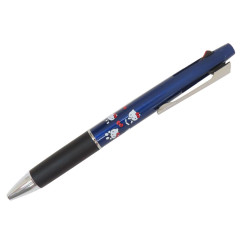 Japan Sanrio Jetstream 2&1 Multi Ballpoint Pen + Mechanical Pencil - Hello Kitty : Metallic Navy