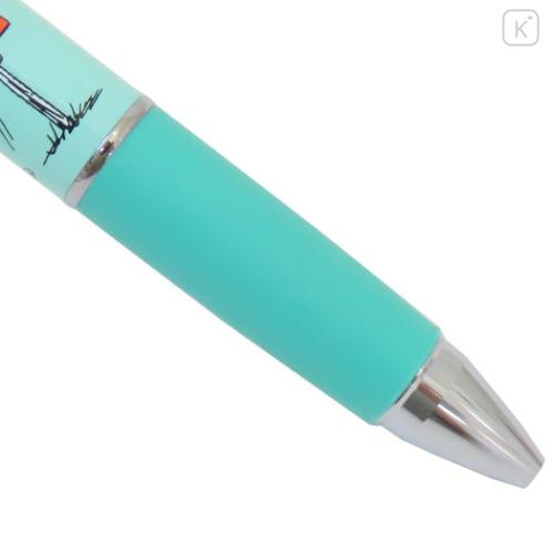 Japan Peanuts Jetstream 4&1 Multi Ballpoint Pen + Mechanical Pencil - Snoopy & Woodstock : Mint - 4