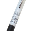 Japan Peanuts Jetstream 4&1 Multi Ballpoint Pen + Mechanical Pencil - Snoopy : Relax With Olaf White - 3