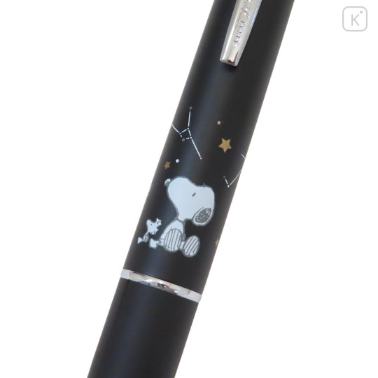 Japan Peanuts Jetstream 4&1 Multi Ballpoint Pen + Mechanical Pencil - Snoopy & Woodstock : Star Night - 3