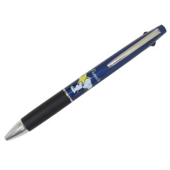 Japan Peanuts Jetstream 2&1 Multi Ballpoint Pen + Mechanical Pencil - Snoopy : Metallic Navy Star