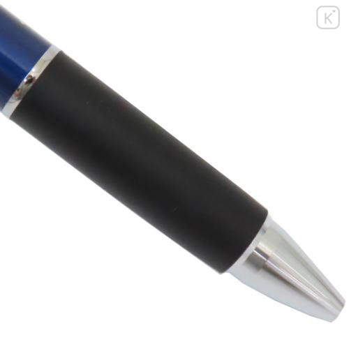 Japan Peanuts Jetstream 2&1 Multi Ballpoint Pen + Mechanical Pencil - Snoopy : Metallic Navy Star - 4