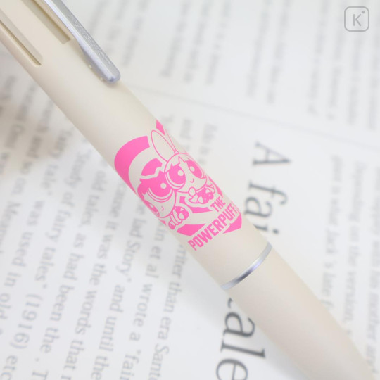 Japan The Powerpuff Girls Jetstream Lite Touch Ink 4&1 Multi Ballpoint Pen + Mechanical Pencil - Love - 3