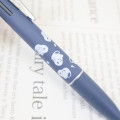 Japan Peanuts Jetstream Lite Touch Ink 4&1 Multi Ballpoint Pen + Mechanical Pencil - Snoopy : Face Blue - 3