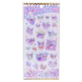 Japan Sanrio Water Puffy Sticker - Kuromi : Dessert Glitter - 1