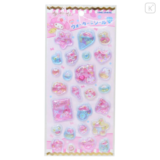 Japan Sanrio Water Puffy Sticker - My Melody : Dessert Glitter - 1