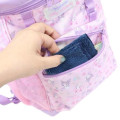 Japan Sanrio Kids Backpack Rucksack 9L - Kuromi & My Melody : Dreamy Purple Pink - 4