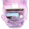 Japan Sanrio Kids Backpack Rucksack 9L - Kuromi & My Melody : Dreamy Purple Pink - 6