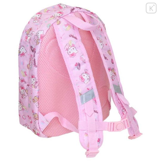 Japan Sanrio Kids Backpack Rucksack 8L - Hello Kitty & Tiny Chum : Dessert Pink - 2