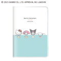 Japan Sanrio B6 Monthly Schedule Book - Characters Snack Break 2026 - 1