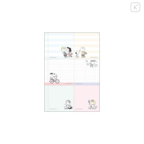 Japan Peanuts B6 Monthly Schedule Book - Snoopy & Woodstock : Astronaut 2026 - 4