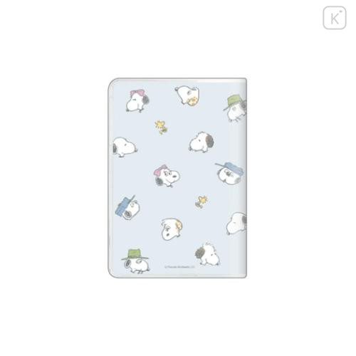 Japan Peanuts B6 Monthly Schedule Book - Snoopy : Family Light Blue 2026 - 5