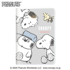 Japan Peanuts B6 Monthly Schedule Book - Snoopy & Woodstock : Brothers Light Grey 2026