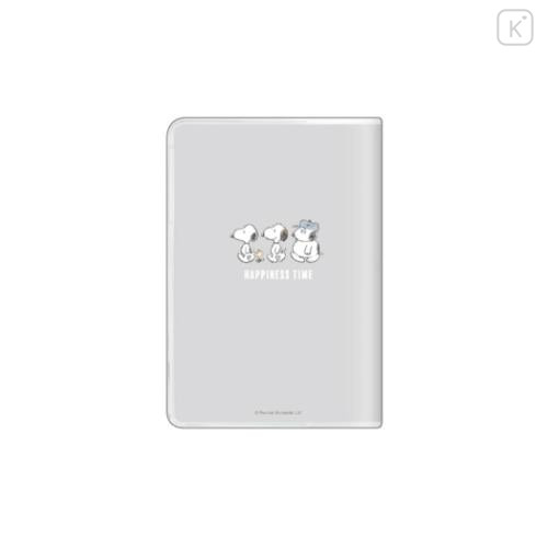 Japan Peanuts B6 Monthly Schedule Book - Snoopy & Woodstock : Brothers Light Grey 2026 - 5