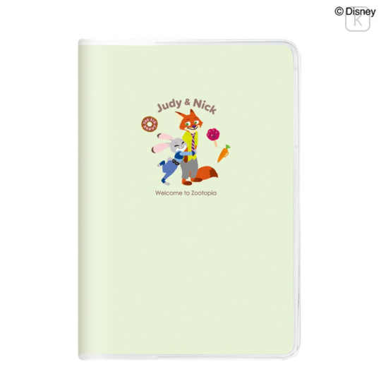 Japan Disney B6 Monthly Schedule Book - Zootopia : Green 2026 - 1