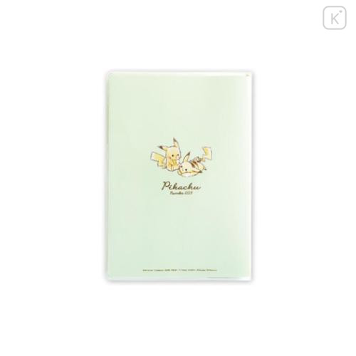Japan Pokemon B6 Monthly Schedule Book - Pikachu : Green 2026 - 4