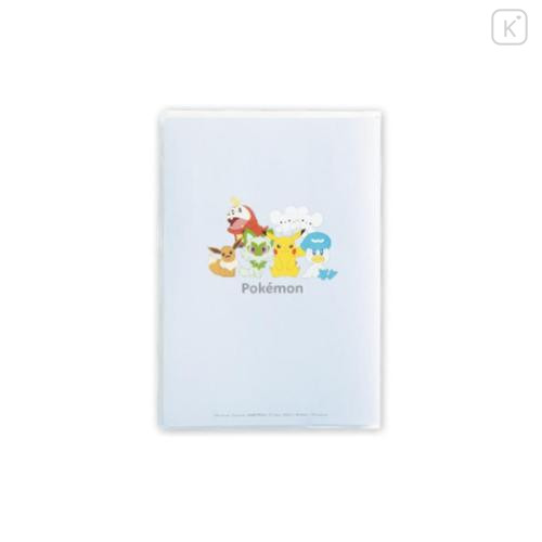 Japan Pokemon B6 Monthly Schedule Book - Characters Light Blue 2026 - 4