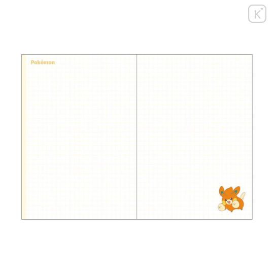 Japan Pokemon B6 Monthly Schedule Book - Eevee & Pawmi & Pikachu : Characters Happy 2026 - 3