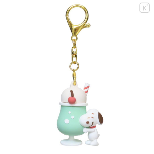 Japan Peanuts 3D Keychain - Snoopy : My Cream Soda - 1