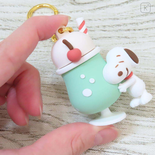 Japan Peanuts 3D Keychain - Snoopy : My Cream Soda - 3