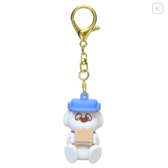 Japan Peanuts 3D Keychain - Snoopy : Brother Olaf Cookie - 1