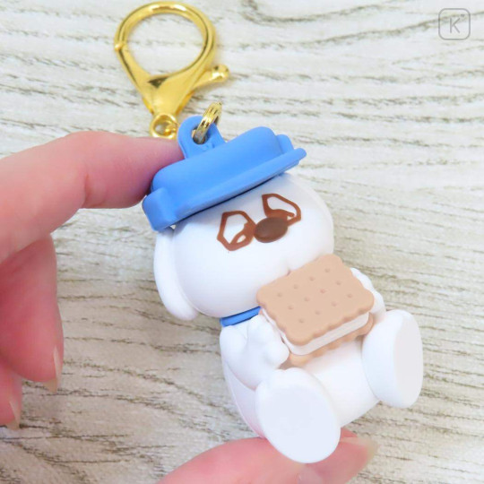 Japan Peanuts 3D Keychain - Snoopy : Brother Olaf Cookie - 3