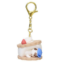 Japan Peanuts 3D Keychain - Snoopy : Brother Olaf Cookie Sandwich