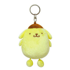 Japan Sanrio Plush Keychain - Pompompurin : Hanging Legs