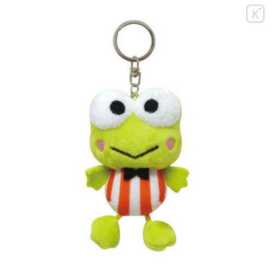 Japan Sanrio Plush Keychain - Keroppi : Hanging Legs - 1