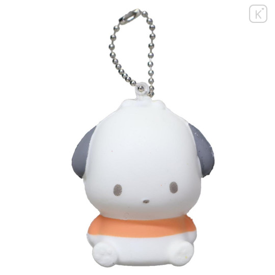 Japan Sanrio Squishy 3D Keychain - Pochacco - 1