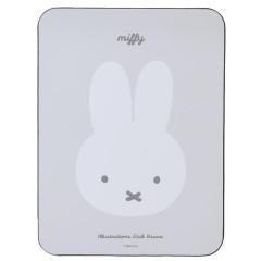 Japan Miffy Mouse Pad - Miffy : Face Grey