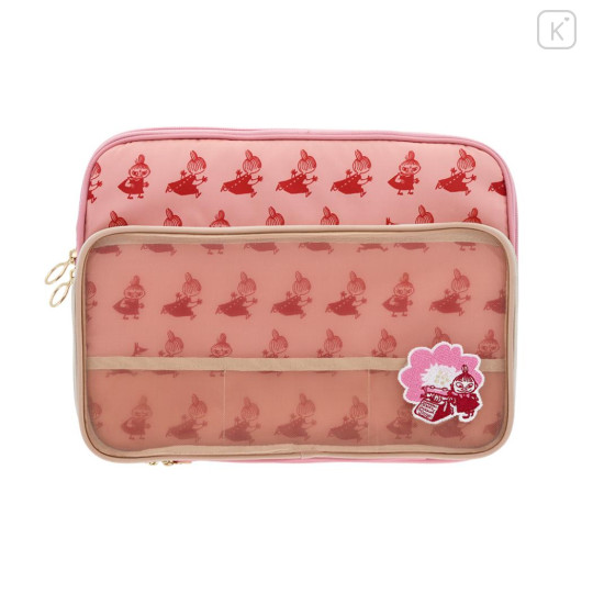 Japan Moomin 13 inch Laptop Bag Tablet Case - Little My : Mesh Pocket - 1