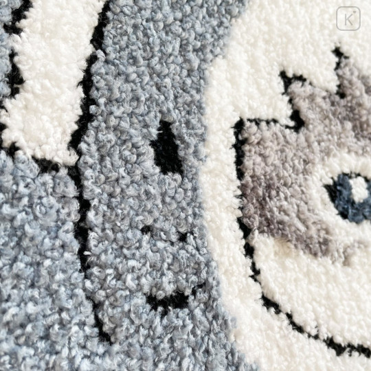 Japan Mofusand Die-cut Mat Rug - Shark Cat Surfing - 7