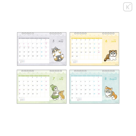 Japan Mofusand Desk Calendar - Cat Rabbit Nyan : 2026 - 3