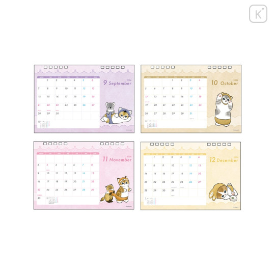 Japan Mofusand Desk Calendar - Cat Rabbit Nyan : 2026 - 4