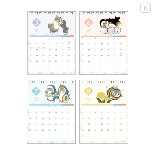 Japan Mofusand Desk Calendar - Neko Cat Meow : 2026 - 3