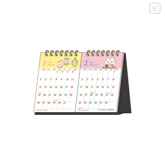 Japan Chiikawa Desk Calendar - Chiikawa & Friends : 2026 - 1