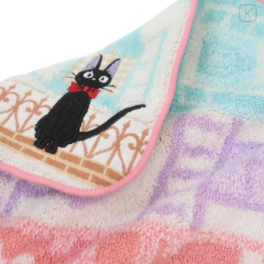 Japan Ghibli Embroidered Mini Towel - Kiki's Delivery Service : Jiji Street - 2
