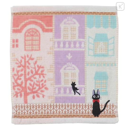 Japan Ghibli Jacquard Wash Towel - Kiki's Delivery Service : Jiji Street - 1