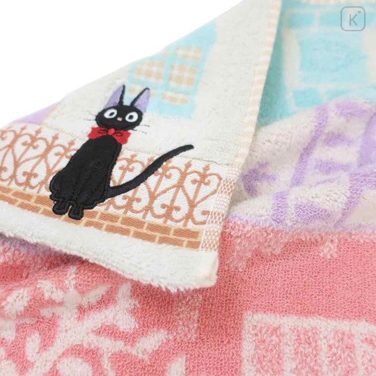 Japan Ghibli Jacquard Wash Towel - Kiki's Delivery Service : Jiji Street - 2